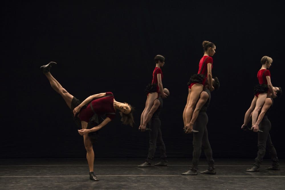 Grupo Corpo performing "Dança Sinfônica." (Courtesy Jose Luiz Pederneiras)
