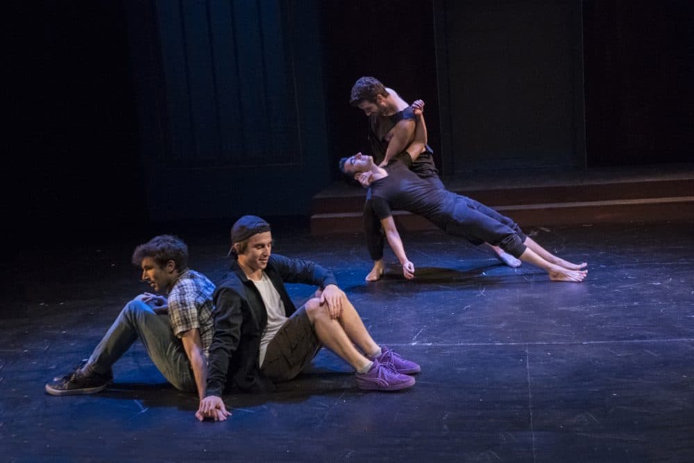 Richie Feathers, Max Cooper, Tyler Catanella and Matt Kyle performing "Enough." (Courtesy Mickey West Photography)