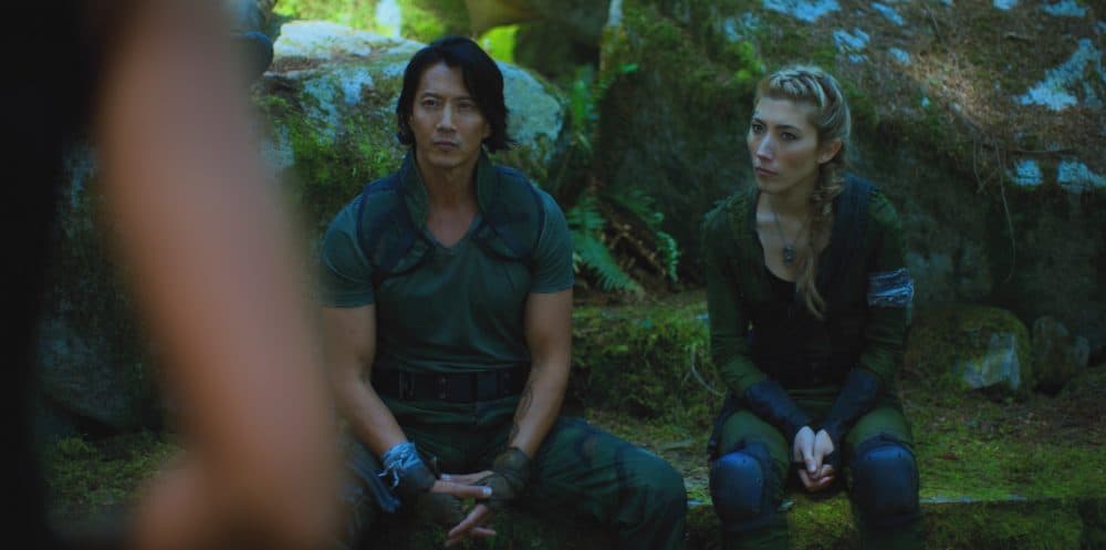 Will Yun Lee as Takeshi Kovacs and Dichen Lachman as Reileen Kawahara in "Altered Carbon." (Courtesy Netflix)