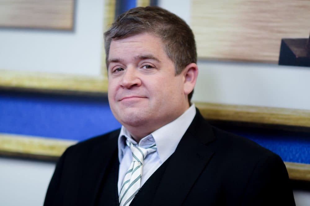 Comedian Patton Oswalt lost his wife in 2016 when she was two-thirds done with her first book. Now, he's touring to promote the posthumously published book. (Richard Shotwell/Invision/AP)