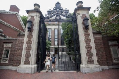 Harvard University (Joe Difazio for WBUR)