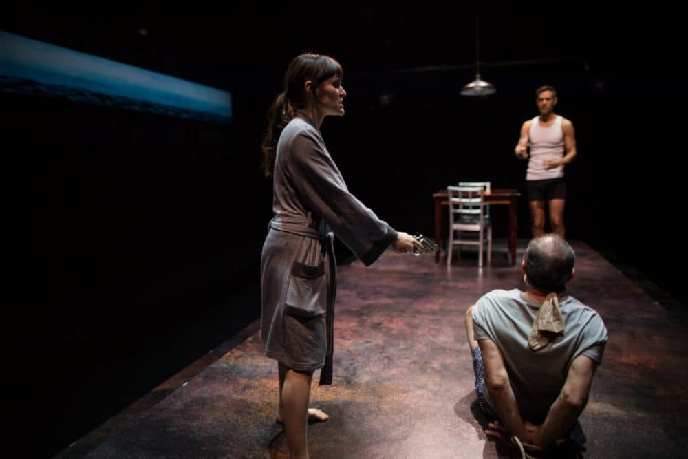 Flora Diaz as Paulina Salas, Mickey Solis as Gerardo Escobar and Mark Torres as Roberto Miranda. (Courtesy Nile Hawver/Nile Scott Shots)