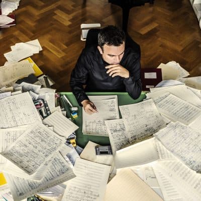 Composer Jörg Widmann. (Courtesy Marco Borggreve)