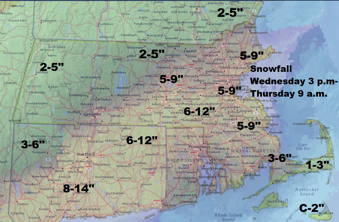 Spring Snow: Wintry mix starts Tuesday, but storm looks more likely Wednesday