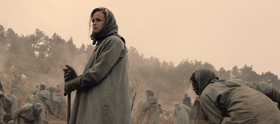 Alexis Bledel as Ofglen in Season Two of "The Handmaid's Tale." (Courtesy George Kraychyk/Hulu)