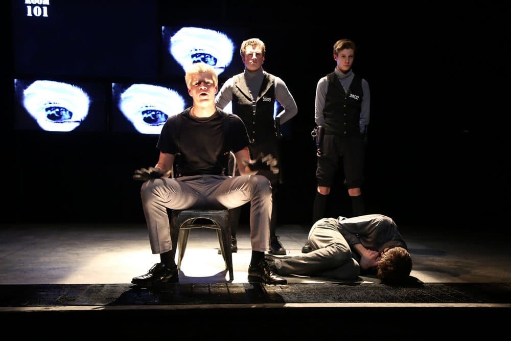 A scene from BCT's "1984." (Courtesy David Costa/Boston Children's Theatre)