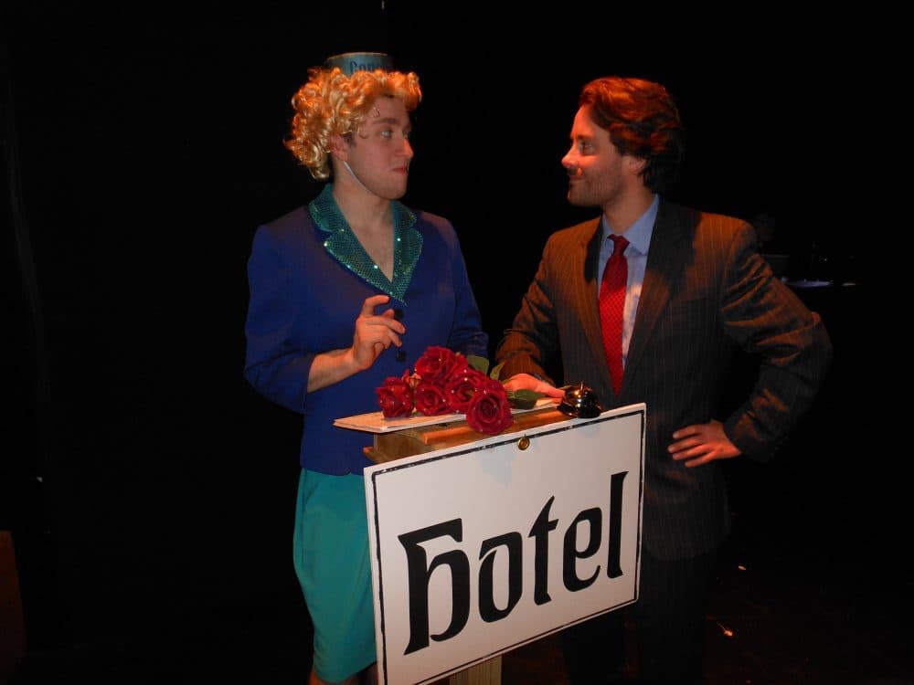Patrick McCarthy and Eric McGowan in "Berlin." (Courtesy O.W.I.)