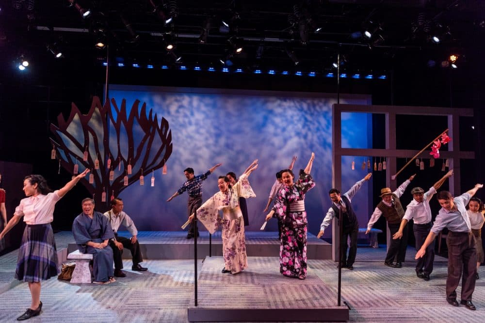The cast of SpeakEasy Stage Company's production of "Allegiance." (Courtesy Nile Scott Studios)