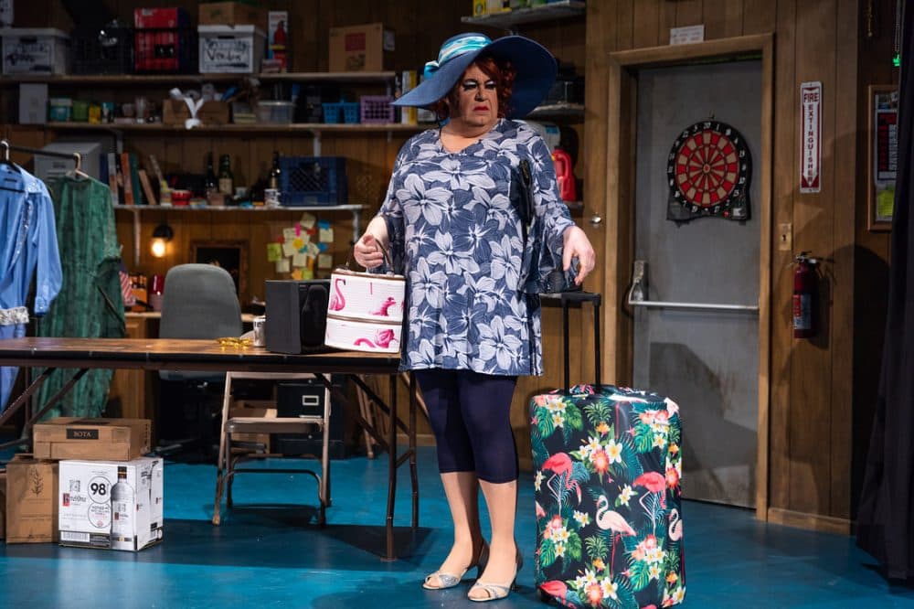 Rick Park in Greater Boston Stage Company's "The Legend of Georgia McBride." (Courtesy Nile Scott Shots)
