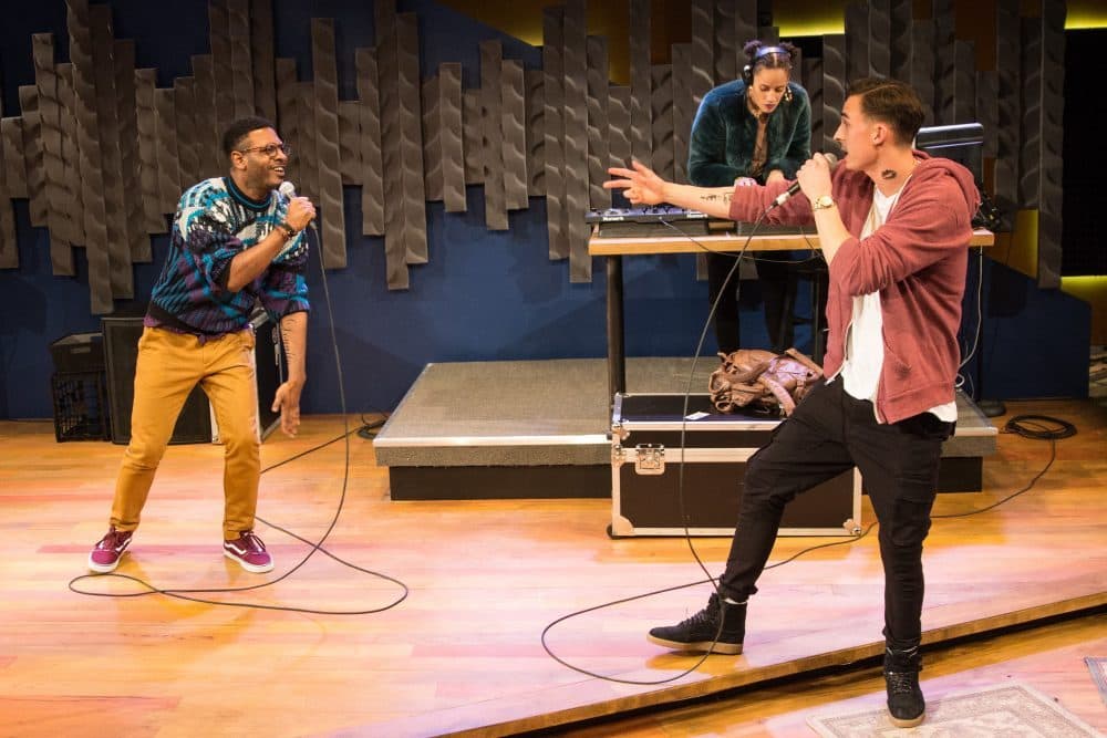 The cast of Company One's "Hype Man." (Courtesy Paul Fox/Company One)