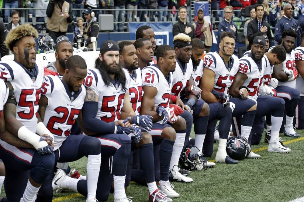 NFL's New National Anthem Policy Draws Praise From Trump, Criticism From Players Union | Here & Now