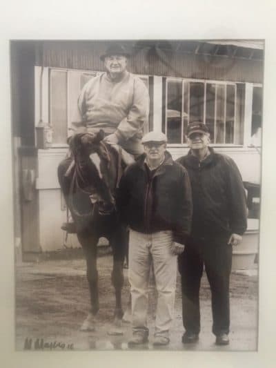 (Left to right) Allen, Jimmy and Steven Jerkens. (Courtesy Jimmy Jerkens)