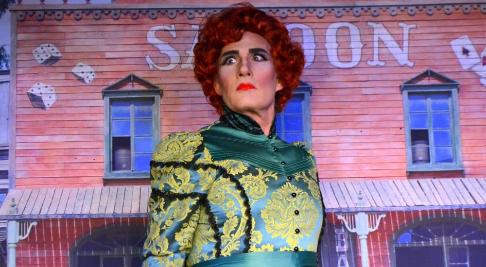 Ryan Landry as Vienna Walsh in Gold Dust Orphans' musical "Brokelahomo!" (Courtesy Michael von Redlich)