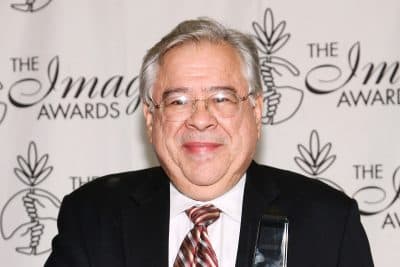 Moctesuma Esparza's company Maya Cinemas aims to bring first-run movie theaters to underserved communities with large Latino populations. Esparza is pictured here at the 24th Annual IMAGEN Awards in 2009 in Beverly Hills, Calif. (Alberto E. Rodriguez/Getty Images)