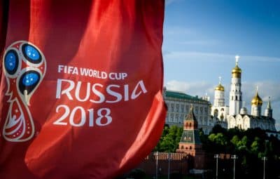 The 2018 World Cup is underway. "The world is watching, and so am I," Bill Littlefield says. (Mladen Antonov/AFP/Getty Images)