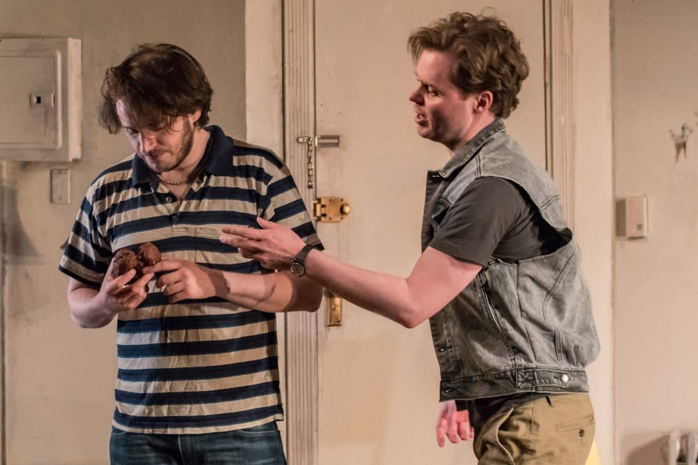 Michael Goldsmith as the charismatic Dennis and John Evans Reese as Warren in "This Is Our Youth" at Wellfleet Harbor Actors Theater. (Courtesy of Michael & Suz Karchmer)