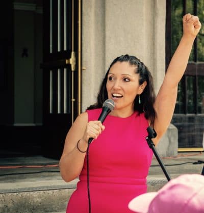 Writer and creative writing professor Jennifer De Leon. (Courtesy Daniel Portal/NEFA)