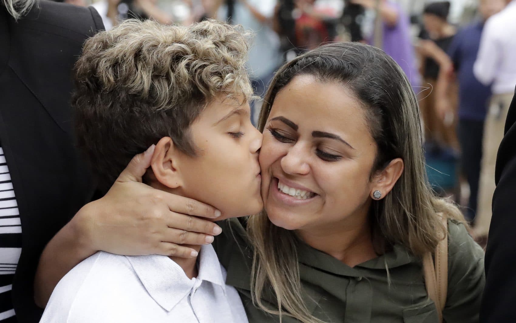 Brazilian Boy Reunited With Mother, Who Cried For His Return At Boston