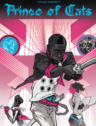 The cover of comic book "Prince of Cats." (Courtesy Ronald Wimberly)