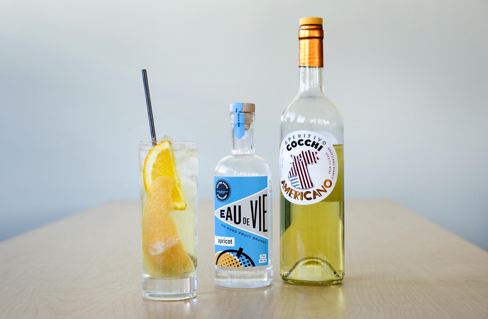 Lonnie Newburn's Venetian Spritz. (Robin Lubbock/WBUR)