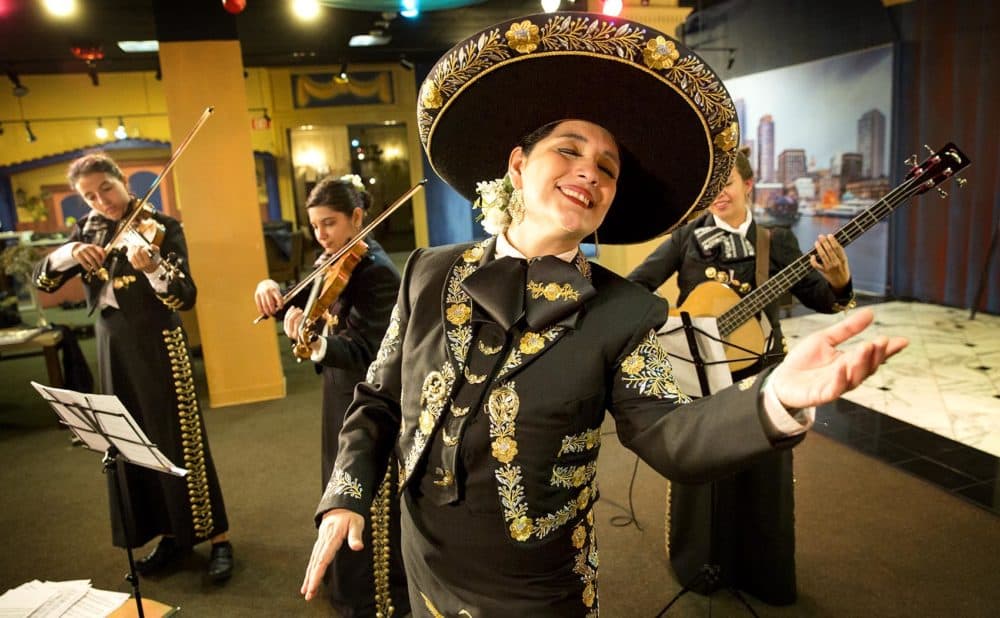 female mariachi suit