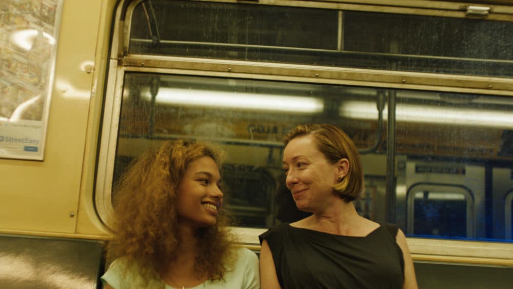 Helena Howard and Molly Parker in "Madeline's Madeline." (Courtesy Oscilloscope)