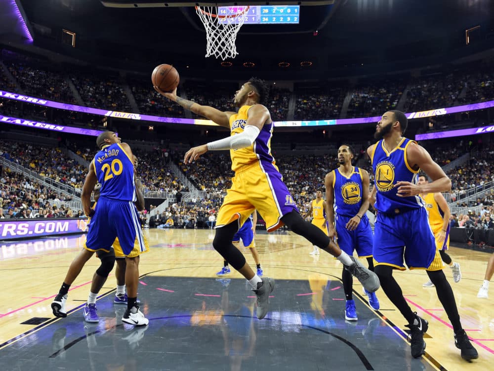 D'Angelo Russell was taken second overall by the Los Angeles Lakers in the 2015 NBA Draft. (Ethan Miller/Getty Images)