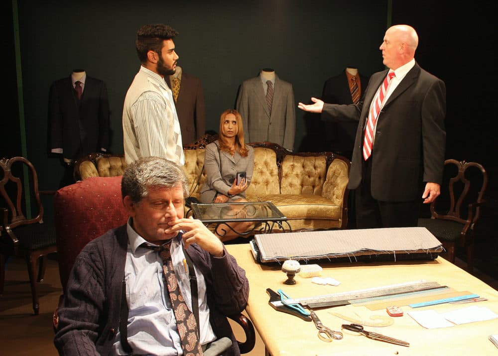 Robert Bonotto, Jaime Hernandez, Srin Chakravorty and Steve Auger in "Vicuña." (Courtesy Richard Hall/Silverline Images)