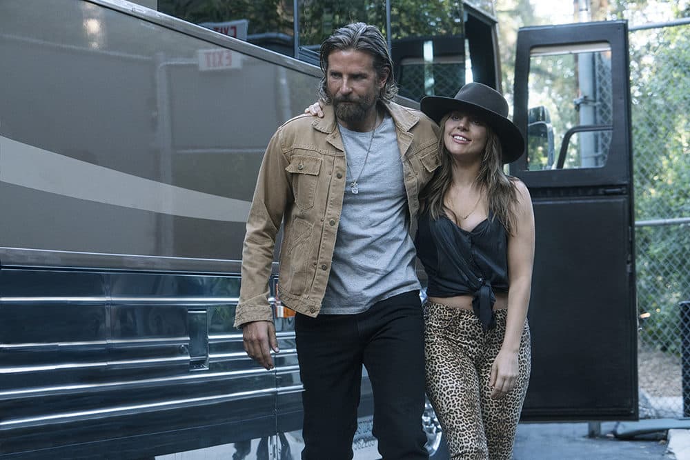 Bradley Cooper and Lady Gaga in "A Star Is Born" (Courtesy Bradley Cooper and Sam Elliott in "A Star Is Born" (Courtesy Warner Bros. Ent.)