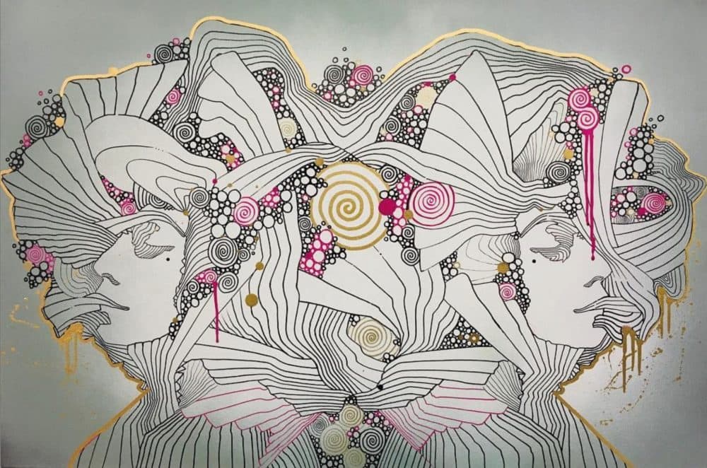 Sagie Vangelina's "Imbalanced." (Courtesy of the artist)
