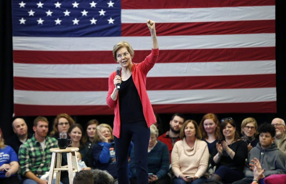 2020 Senator Elizabeth Warren for President 3" Button New Hampshire Primary Pin