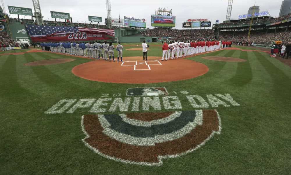 Home Opener Red Sox Celebrate 4th World Series Title In 15 Years At