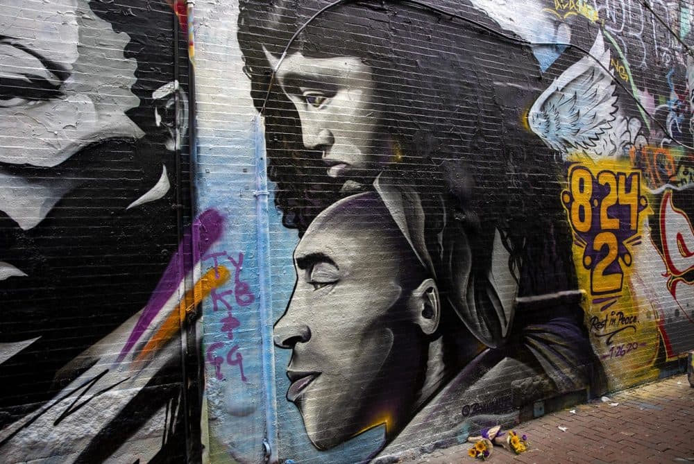 See The New Mural Of Kobe Bryant In Cambridge's Graffiti