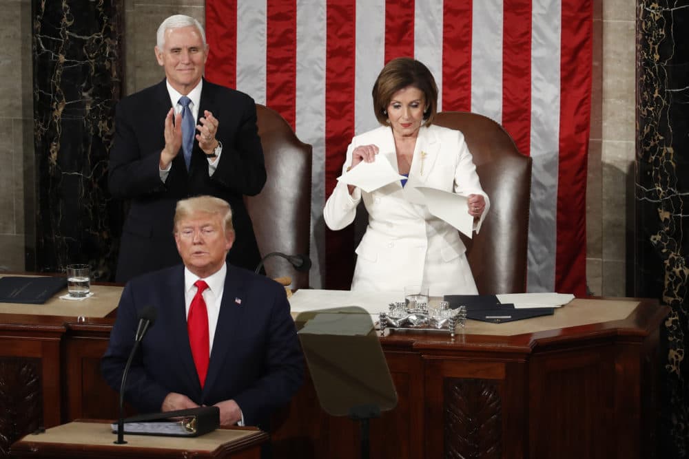 Nancy Pelosi Ripping Up Trump's Speech Wasn't Subtle. That