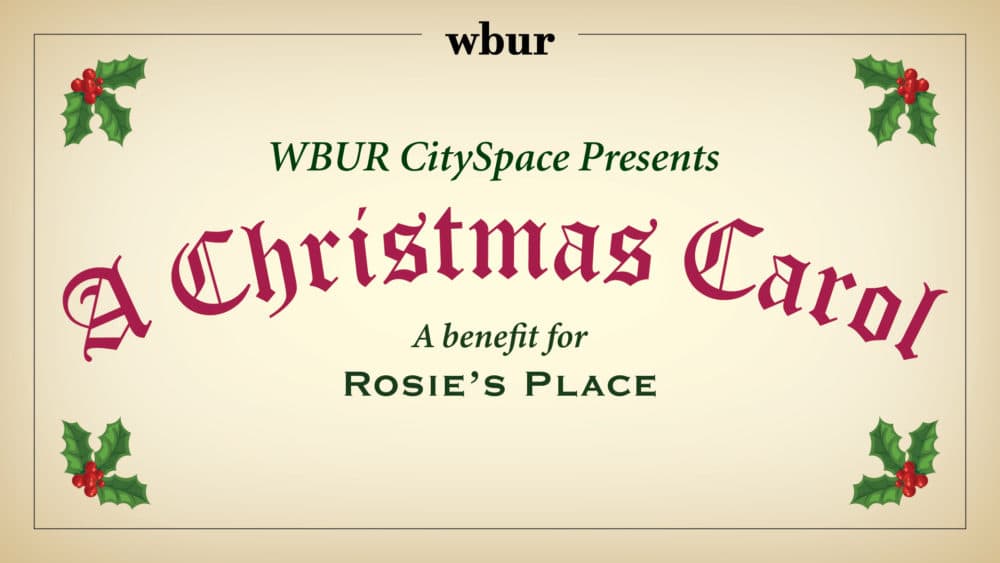 Wbur Cityspace Presents A Christmas Carol Events