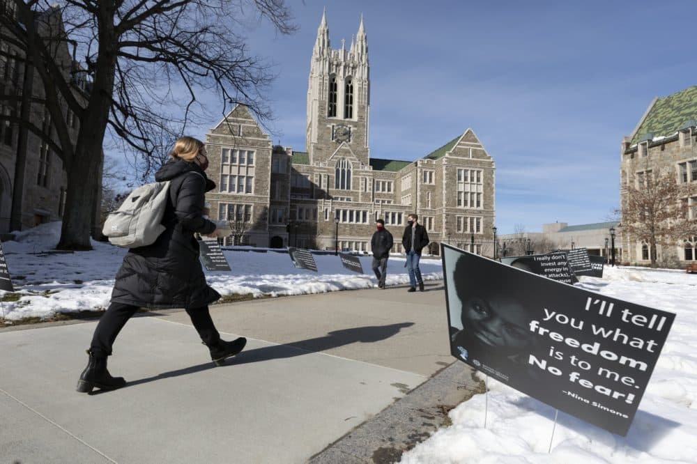 Harassment Cases Revive Scrutiny Of Racism At Boston College | WBUR News
