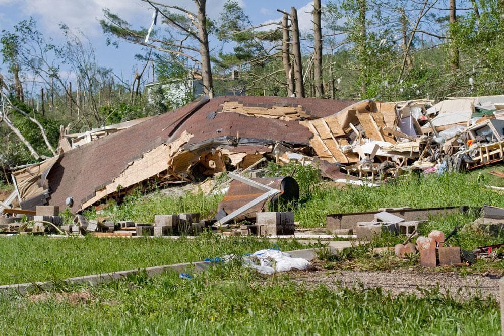 Tornado Hollows Out Brimfield's Hollow Road | WBUR News