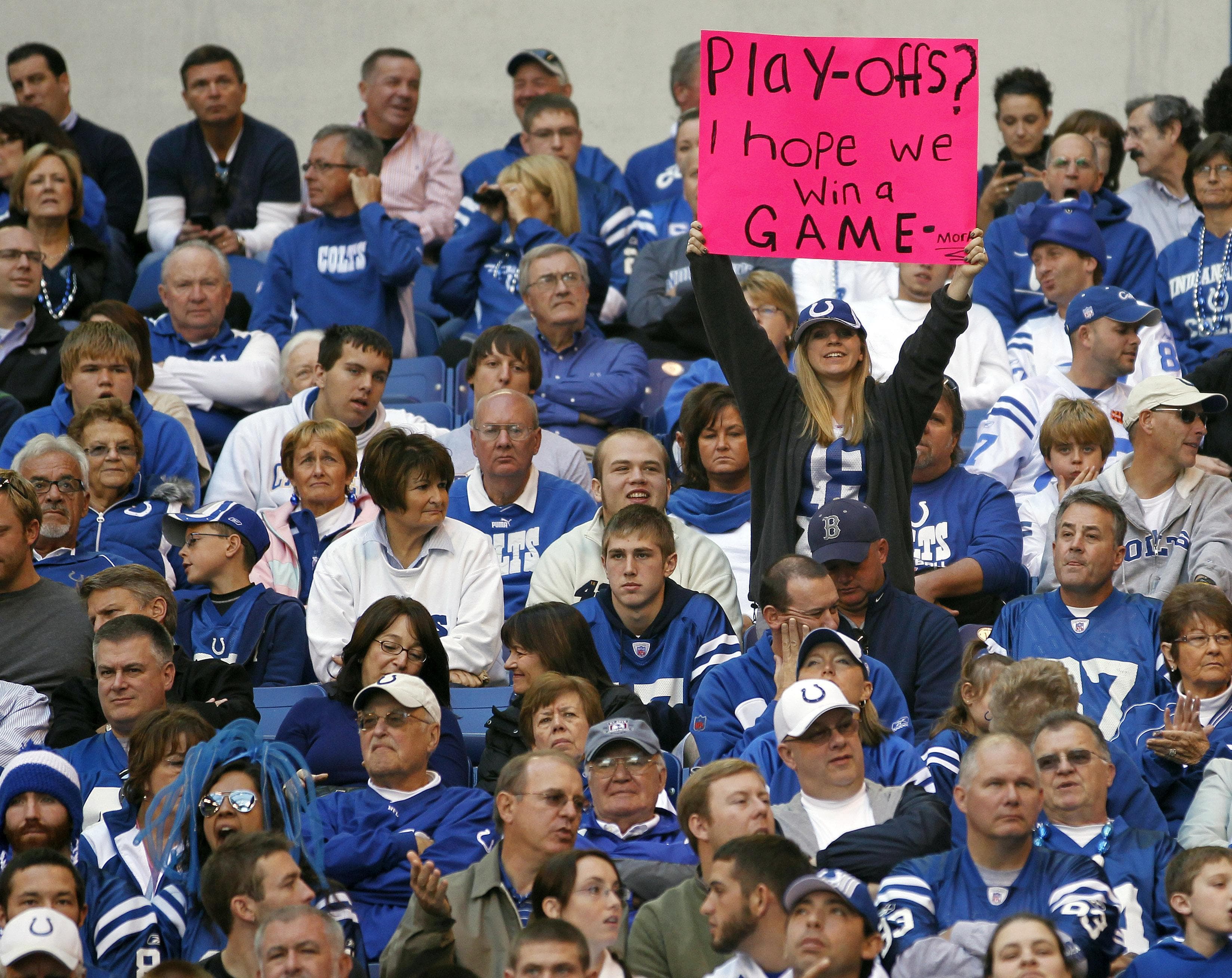 Colts Fans Host Afc Nemesis Only A Game