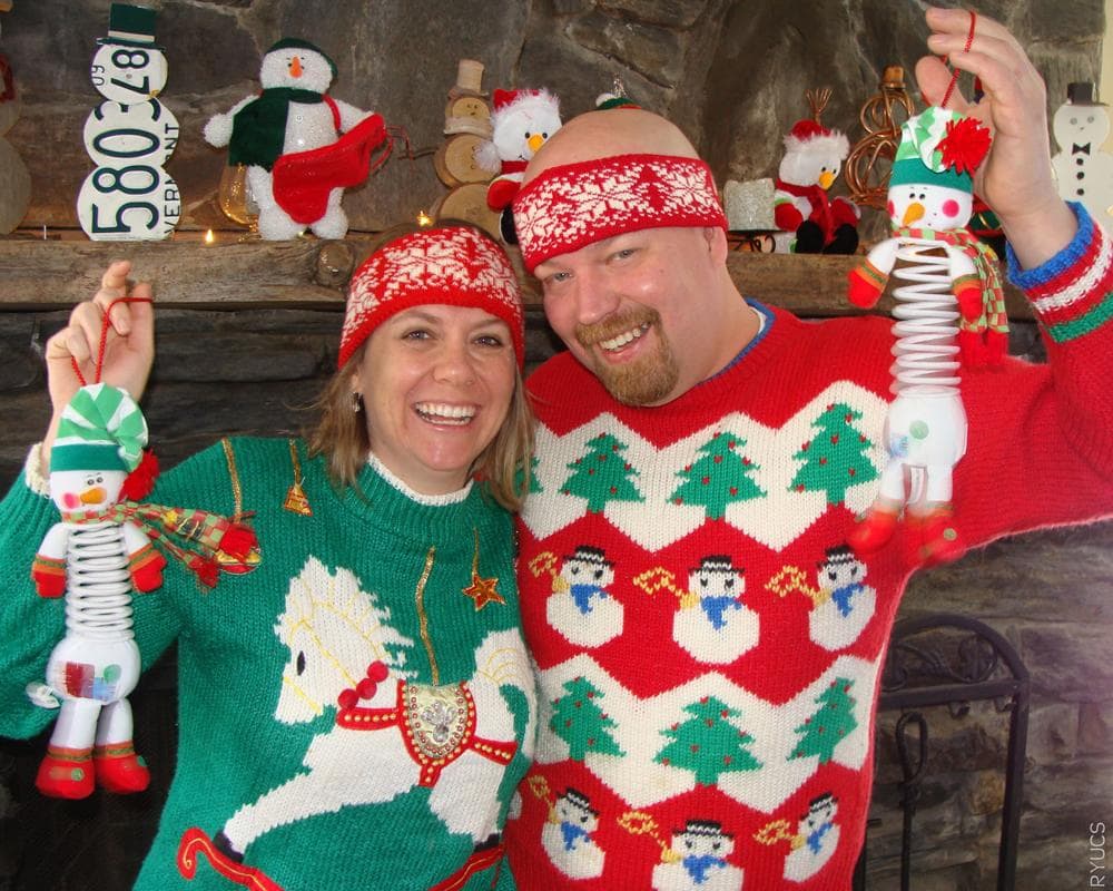 Spreading Christmas Cheer One Ugly Sweater At A Time | Here & Now