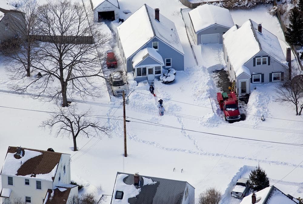 Hamden, Conn. Hit Hardest By Blizzard Here & Now
