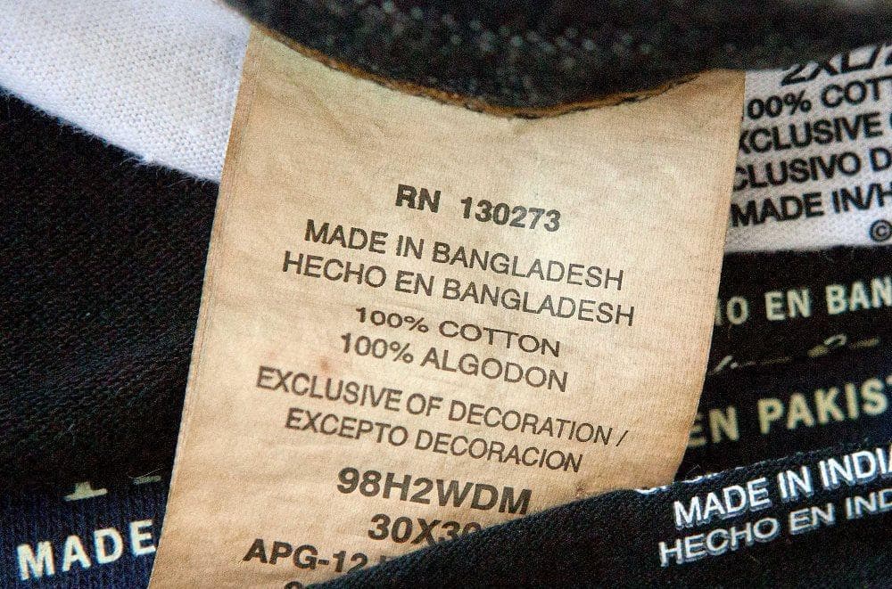What Your T-Shirt Label Doesn't Reveal | Here & Now