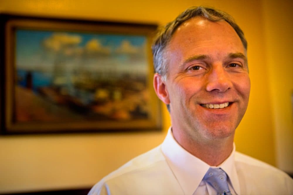 New Bedford Mayor Jon Mitchell. (Jesse Costa/WBUR/File)