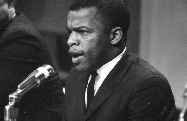 John Lewis is pictured April 14, 1964. (Marion Trikosko)