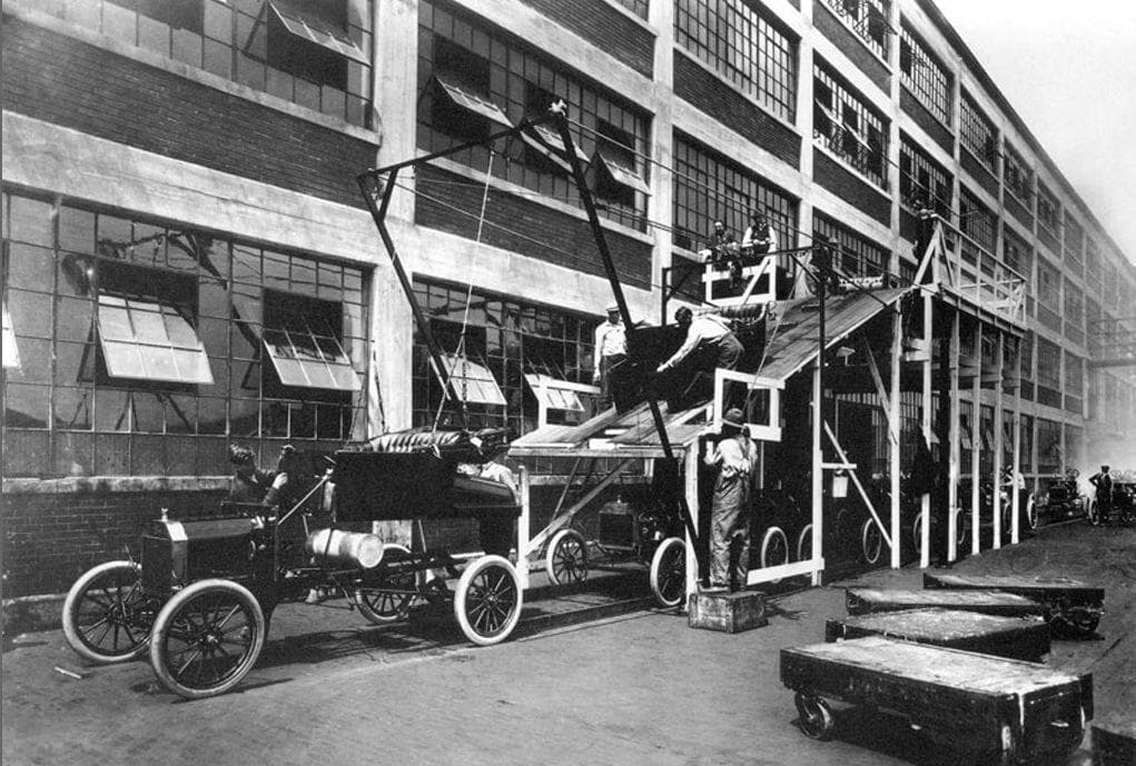 Henry Ford's Assembly Line Turns 100 | Here & Now