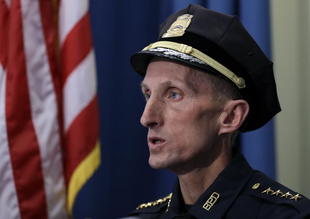 William Evans, whose appointment is scheduled to formally take place Thursday, has held a leadership role within the police department for several years. (Elise Amendola/AP)