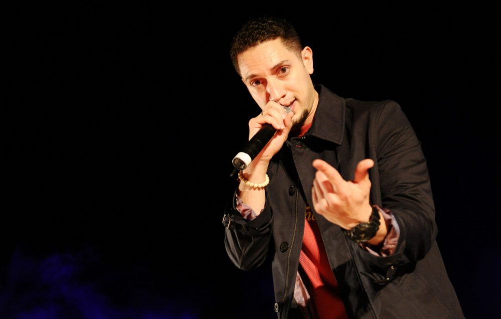 Omar Offendum performs at the 2012 Doha Tribeca Film Festival on November 18, 2012 in Doha, Qatar. (Michael Loccisano/Getty Images for Doha Film Institute)