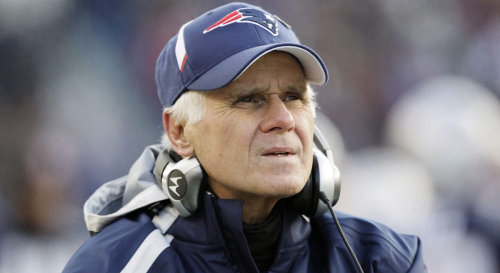 New England Patriots assistant head coach Dante Scarnecchia, pictured here in 2010, was a Foxboro fixture from before the Patriots’ first Super Bowl until two days ago, when he announced he was retiring. (Elise Amendola/AP)
