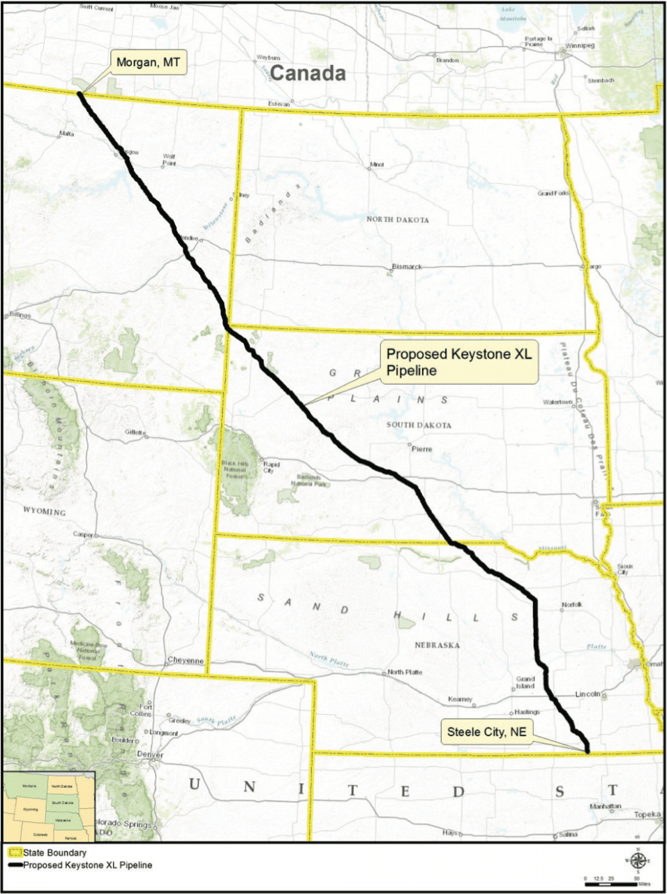 Keystone XL Pipeline The Latest Facts And Figures On Point