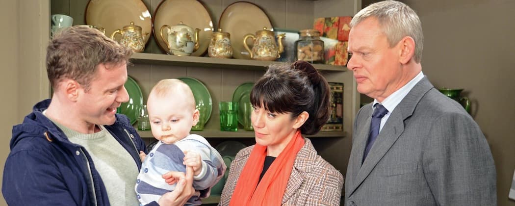 Caroline Katz and Martin Clunes in "Doc Martin." (Buffalo Pictures/ITV)
