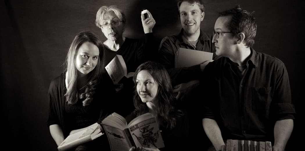 Darol Anger (top left) and his band. (Courtesy)